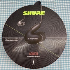 SHURE AONIC5☆高遮音性イヤホン☆ブラック