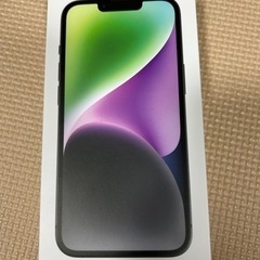 iPhone14 ブラック　空箱　128GB