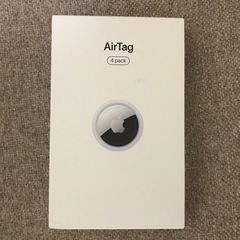 【未使用品】アップル　エアタグ　4個入り