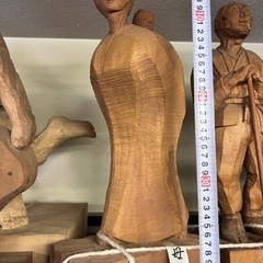 母子の彫刻作品