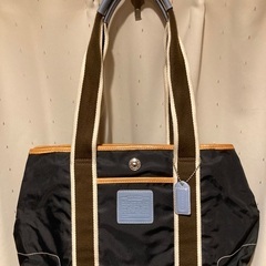 COACH コーチ トートバック ショルダー お洒落 ベージュ 可愛い