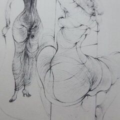 ハンス・ベルメールのイラストの入った限定本”L’image ”1956 les editions de minuit  BELLMER