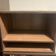 カラボ　ニトリ購入　家具 収納家具 カラーボックス　キュー...