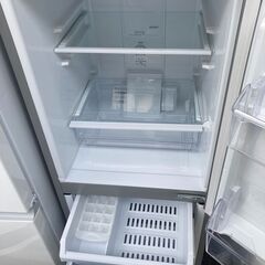 ☆中古￥12,800！AQUA 128㍑2ドア冷蔵庫 家電 2021年製 AQR-J13K(S)