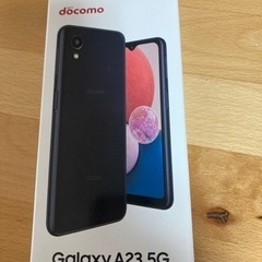 値下げしました。【新品未使用】SIMフリー　Galaxy A23...