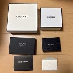 CHANEL PRADA アニヤハインドマーチ　箱など