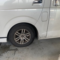 ハイエース　社外ホイール　4本　15インチ　タイヤ、ホイール