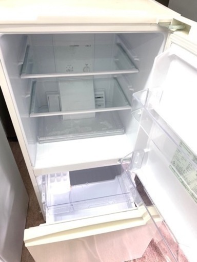 北九州市内配送可能 保証付き AQUA アクア AQR-16D(W) [冷蔵庫（157L  