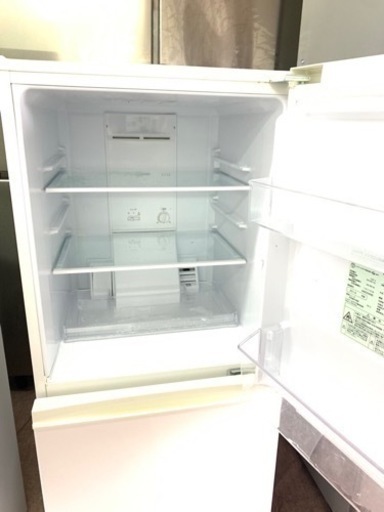 北九州市内配送可能 保証付き AQUA アクア AQR-16D(W) [冷蔵庫（157L  