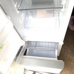 北九州市内配送無料 保証付き シャープ 冷蔵庫 小型 2ドア 高品位 