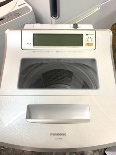 北九州市内配送無料 保証付き NA-JFA802-W 全自動洗濯機 Jconcept（J