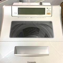 北九州市内配送無料　保証付き　NA-JFA802-W 全自動洗濯機 Jconcept（Jコンセプト） クリスタルホワイト [洗濯8.0kg /乾燥機能無 /上開き] 