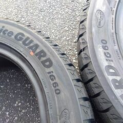 冬【未使用】2本 ヨコハマ YOKOHAMA アイスガード6 IG60 225/50R17 