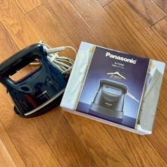 【取引中】Panasonic パワフル スチームアイロン　