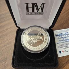 早い者勝ち　大谷翔平　シルバーコイン　限定　ドジャース　