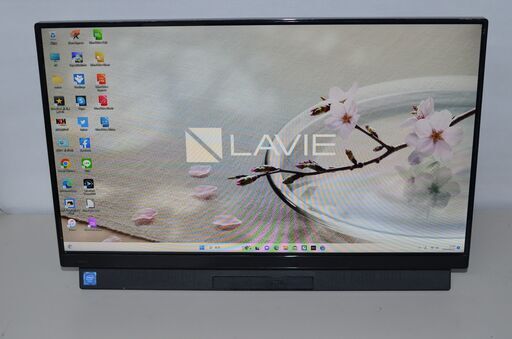 中古良品一体型パソコン Windows11+office NEC DA370/M Celeron-4205U/爆速SSD256GB+HDD1TB/メモリ8GB/23.8インチ/DVDマルチ/テレビ機能