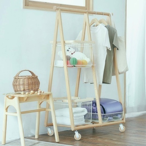 タンス、衣類収納 CARRY BASKET HANGER-R