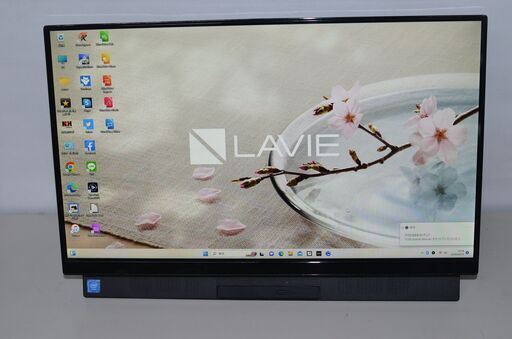 中古良品 一体型パソコン Windows11+office NEC DA370/M Celeron-4205U/爆速SSD256GB+HDD1TB/メモリ8GB/23.8インチ/DVDマルチ/テレビ機能