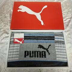 17.PUMA(プーマ) スポーツタオル グレー系 コットン100%