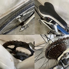 274□岐阜発 △DAINICHI/ROADMARK/クロスバイク/2×7段変速/走行確認/