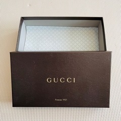 GUCCI 箱のみ　※財布はありません