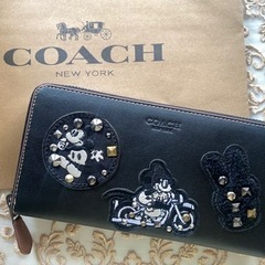 【ネット決済・配送可】★新品未使用★COACH ディズニーコラボ...