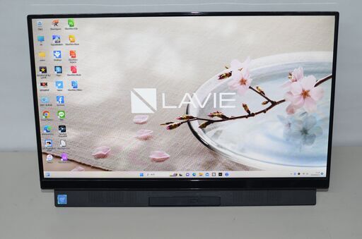 中古良品 一体型パソコン Windows11+office NEC DA370/M Celeron-4205U/爆速SSD256GB+HDD1TB/メモリ8GB/23.8インチ/DVDマルチ/テレビ機能