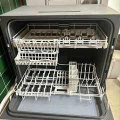 パナソニック PANASONIC 卓上型食器洗い乾燥機(シルバー) NP-TZ100-S