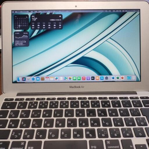【成約 4/26 18時 お渡し予定】Apple macbook air 11inch SSD Office2021