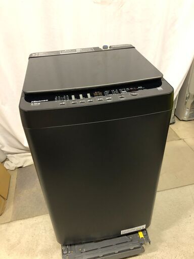 2023年製[美品]Hisense 縦型洗濯機 HW-55E2W 5.5㎏ 衣類を優しく洗う「おしゃれ着コース」