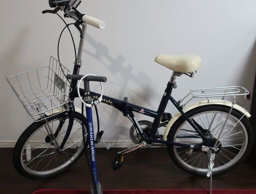 値下げ★★★折リタタミ自転車シンプルスタイルH20BS　 空気入れ他・保証書・取扱説明書付