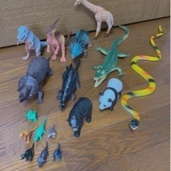 動物 恐竜 17点セット