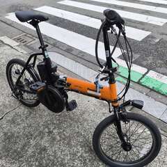 折り畳み自転車 パナソニック Panasonic BE-ELW0...