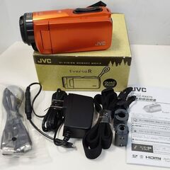 【ネット決済・配送可】JVC EverioR ビデオカメラ GZ...