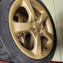 スバル純正ゴールドホイール 17インチ