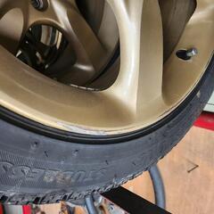 スバル純正ゴールドホイール 17インチ