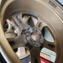 スバル純正ゴールドホイール 17インチ