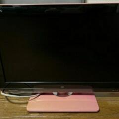 配送設置も対応[希少なピンク]SHARP液晶テレビ♪リモコン付属