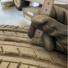 夏タイヤ、ホイール、車のパーツ、4本セット