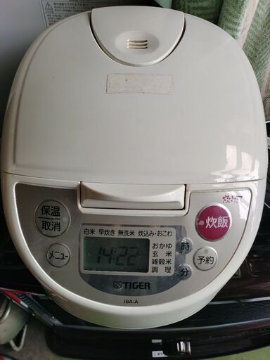 TIGER　5.5合炊き　マイコン炊飯ジャー　炊飯器
