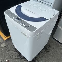 送料・設置込み可 洗濯機 5.5kg SHARP 2016年