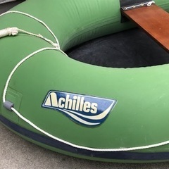 E303◇アキレス◇ローボート◇ゴムボート◇手漕ぎボート◇全長約250cm◇幅約120cm◇レジャー・釣り等