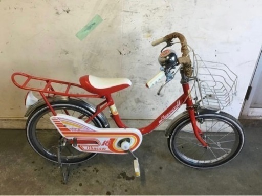284★岐阜発　△chummy 18/子供用自転車△18インチ/昭和レトロ/ビンテージ/子供用の為走行未確認/傷汚れ有り/現状品　R5.8/10★