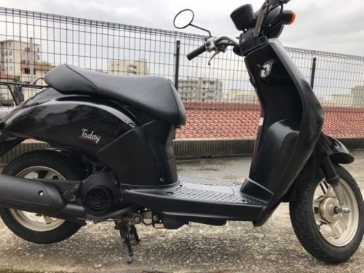 【原付50㏄バイク車体】ホンダ　トゥディ（TODAY）4stスクーター＠神奈川県川崎市麻生区より 原付50㏄バイク車体】ホンダ トゥディ（TODAY）4st車スクーター
