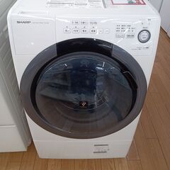 ★ジモティ割あり★ SHARP ドラム式洗濯機 7.5/3.3k...