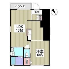 ｟1LDK｠💙フリーレント1ヵ月❕敷０＆礼０❕小山市❕初期費用8...