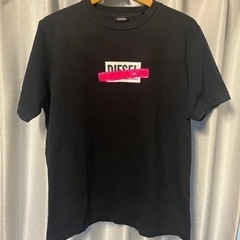 DIESEL ディーゼル Tシャツ 半袖 黒