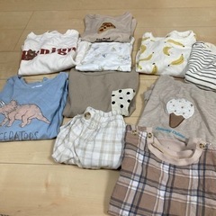 子供服半袖短パンサイズ110