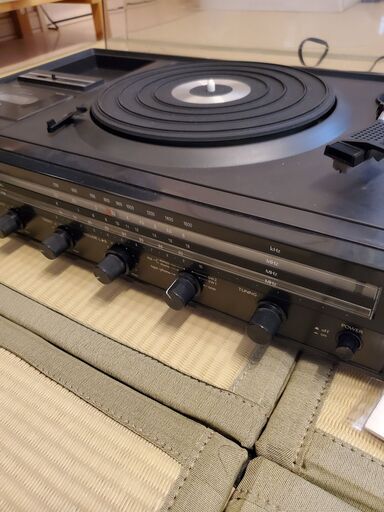 (2024年5月末まで)説明書付き：三菱電機 DIATONE MODULAR STEREO MC-100 ダイアトーン レコード カセット FMチューナー プレーヤー