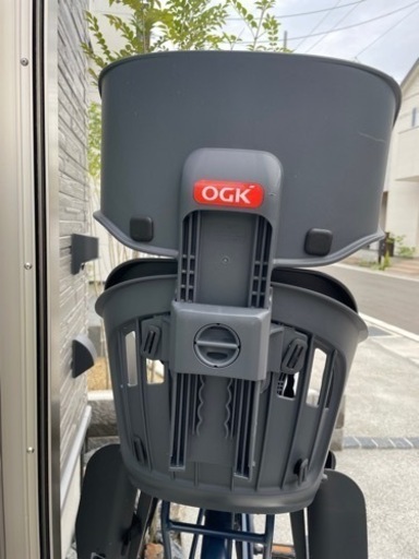 値下げしました】自転車 チャイルドシート付き アイボリー シティ